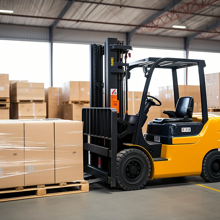 Construction et installation of forklift salutem balteus.